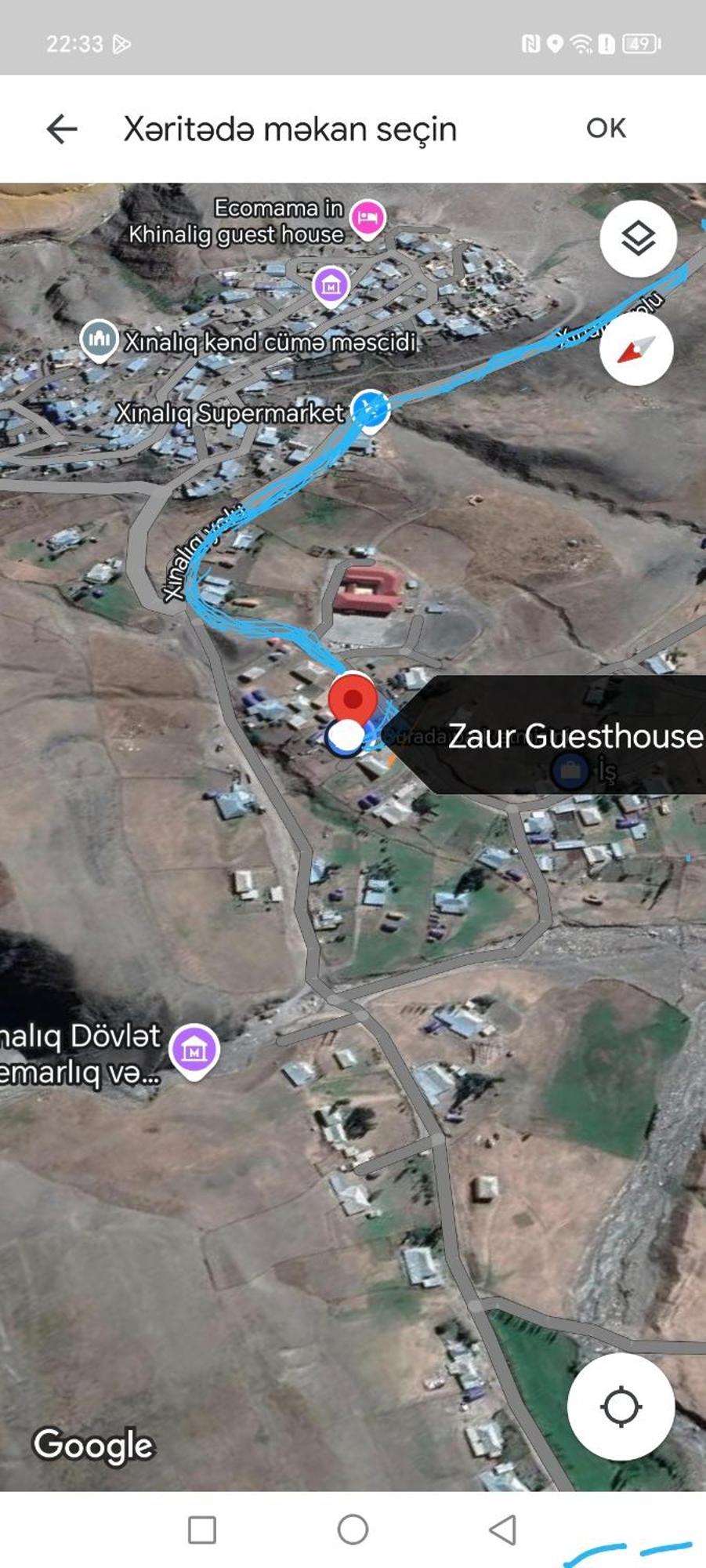 Zaur Guest Hause Hotel Xinaliq Exterior photo